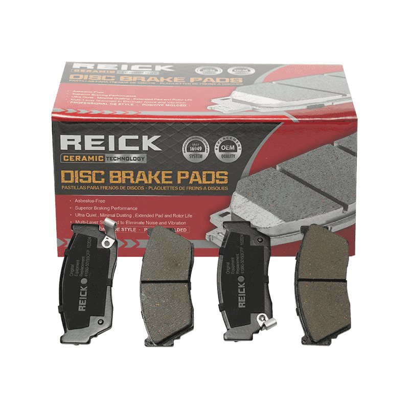 41060-50Y93 Front Disc Ceramic Brake Pad Gjelder for Mazda Familia, Nissan Sentra og Subaru Leone